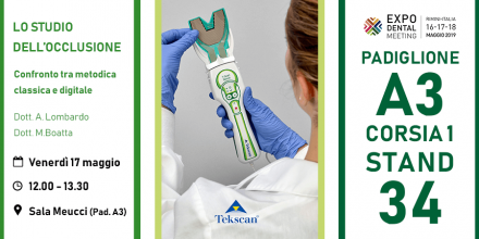 evento T-Scan analisi occlusale digitale Expodental Meeting 2019