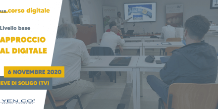 locandina PERcorso Digitale BASE 6 novembre 2020 a Pieve di Soligo