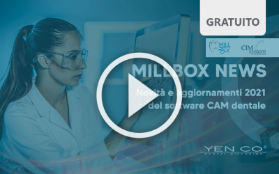 Millbox News | Novità e aggiornamenti 2021 del software CAM dentale