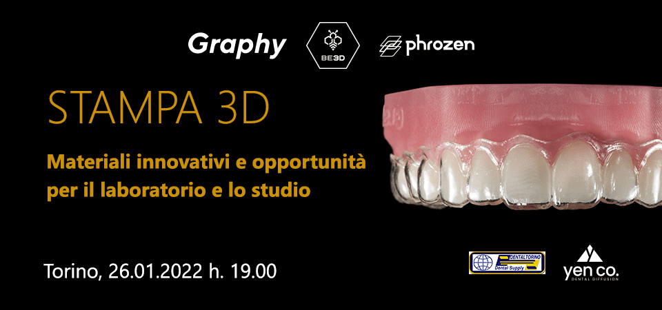 STAMPA 3D Materiali innovativi e opportunità per il laboratorio e lo studio, Torino