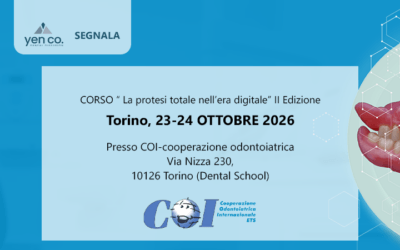 CORSO COI La protesi totale nell&rsquo;era digitale II Edizione | Torino, 23-24 ottobre 2026