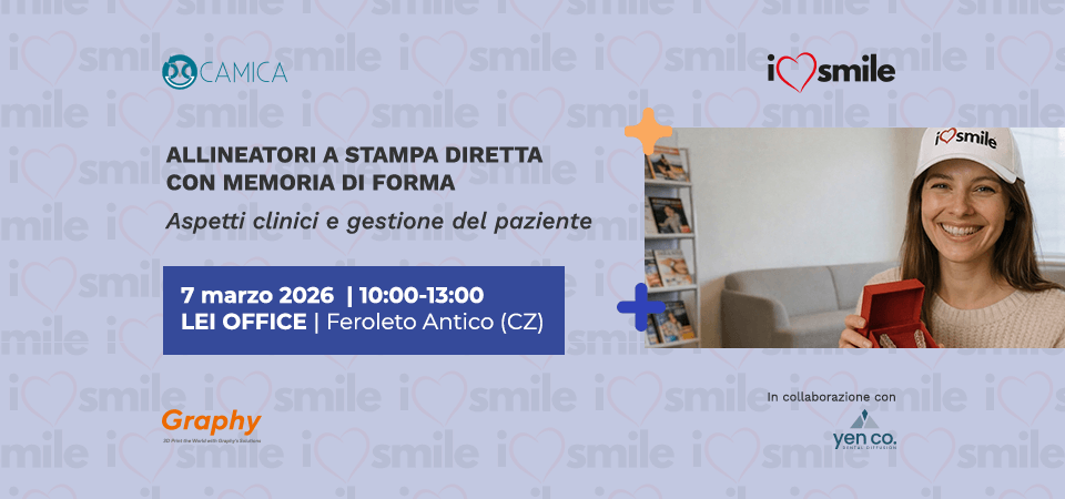 EVENTO Allineatori a stampa diretta con memoria di forma, Feroleto Antico (CZ)