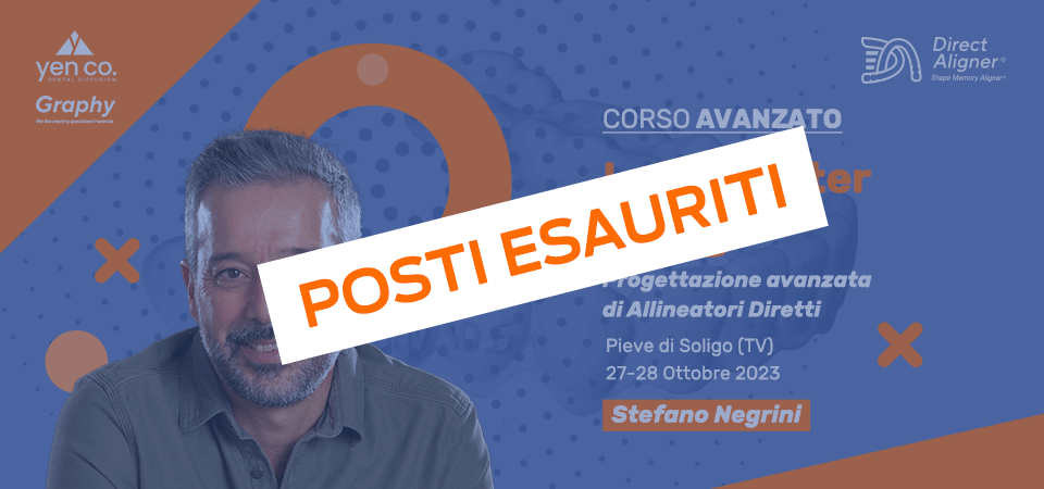 CORSO AVANZATO Let’s Master DAD – Progettazione avanzata di Allineatori Diretti | Pieve di Soligo, 27-28 ottobre 2023