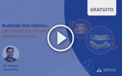 Blender for Dental: una semplificazione per il mondo dentale, video