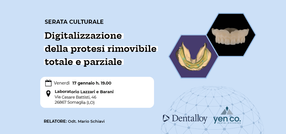 Digitalizzazione della protesi rimovibile totale e parziale, Somaglia (LO)