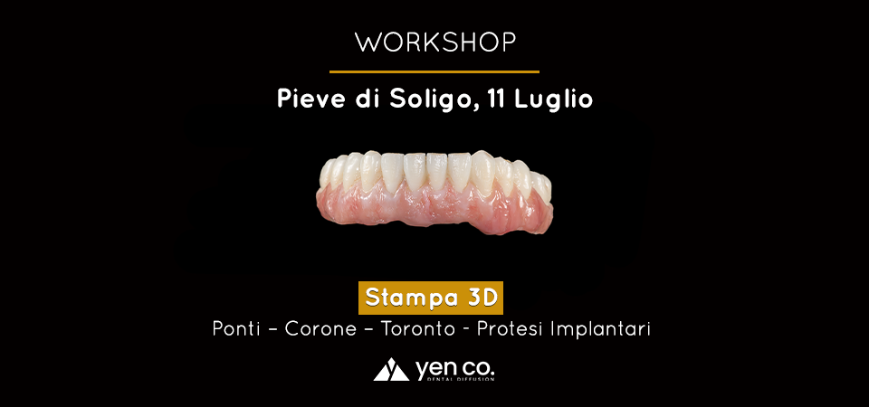 Protocollo per la stampa 3D con materiale certificato per manufatti protesici permanenti | Luglio 2025 – Pieve di Soligo (TV)