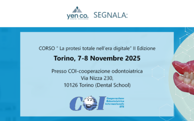 CORSO COI La protesi totale nell’era digitale – II Edizione | Torino, 7-8 Novembre 2025