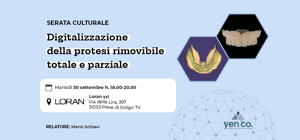 Digitalizzazione della protesi rimovibile totale e parziale, Pieve di Soligo (TV)
