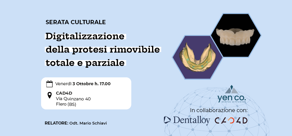 Digitalizzazione della protesi rimovibile totale e parziale, Flero (BS)